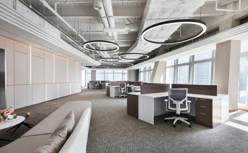 國際國企單位辦公室裝修設(shè)計效果